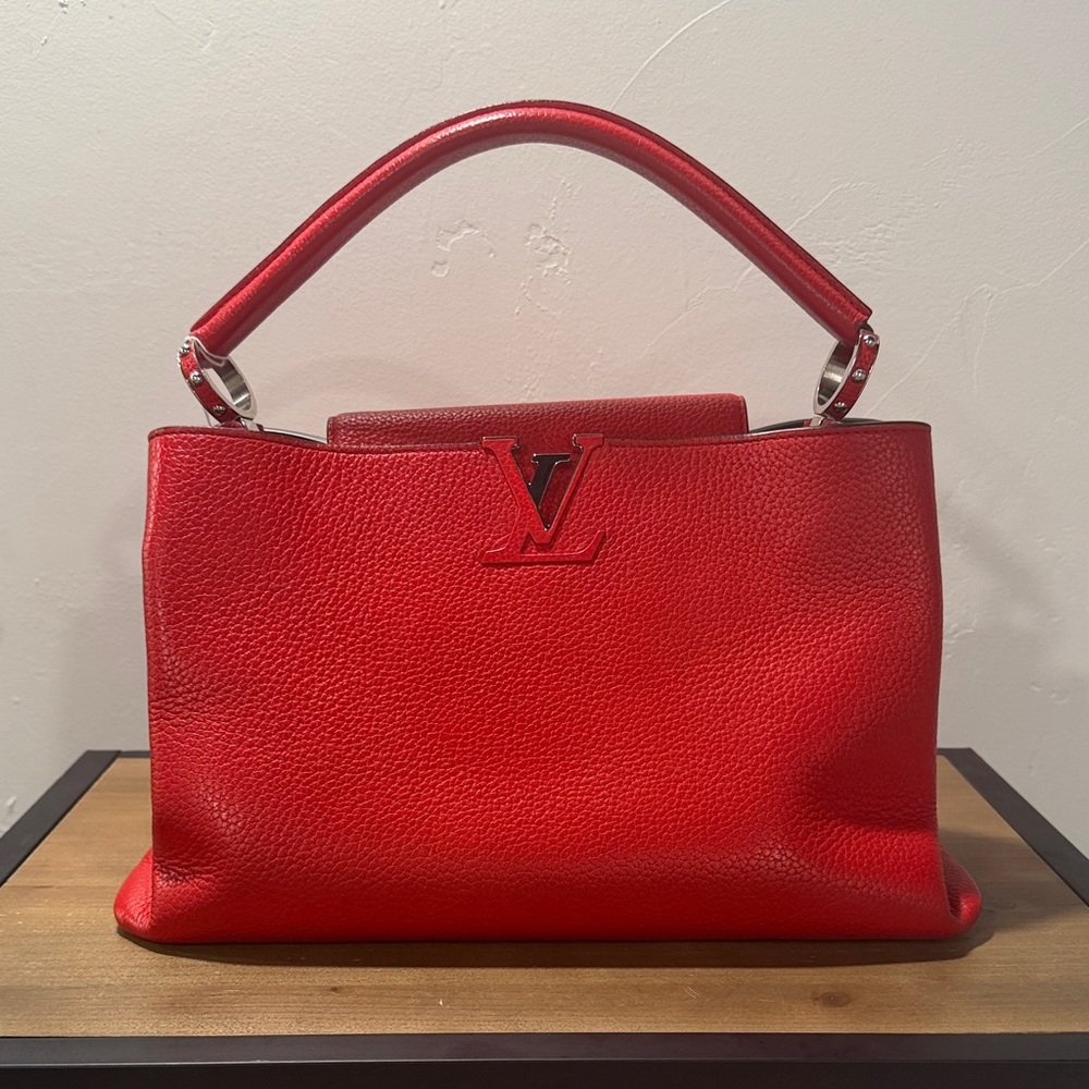 Louis Vuitton Vibrant Red Shoulder Bag